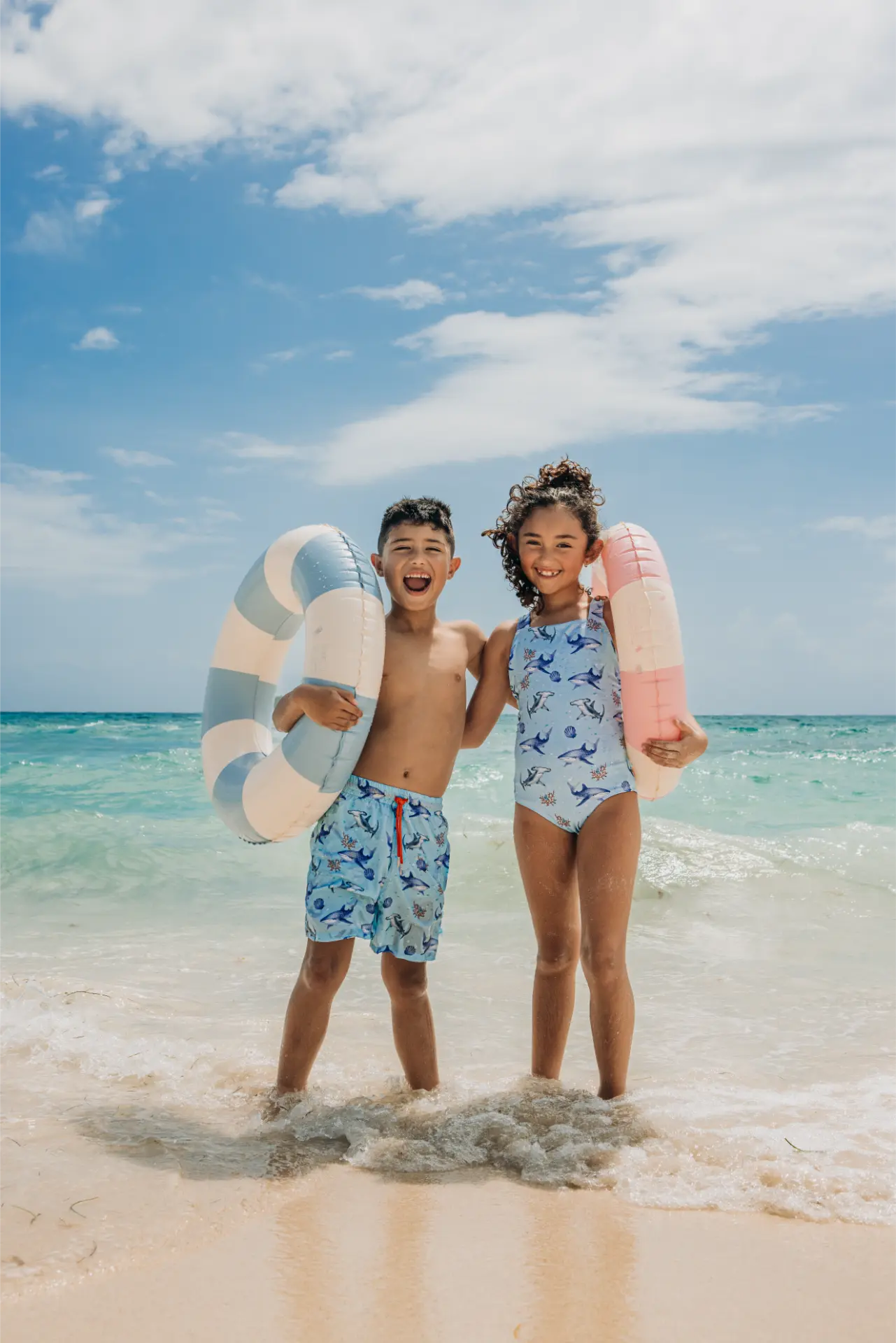 Vestido de baño entero para Niña con protección UV