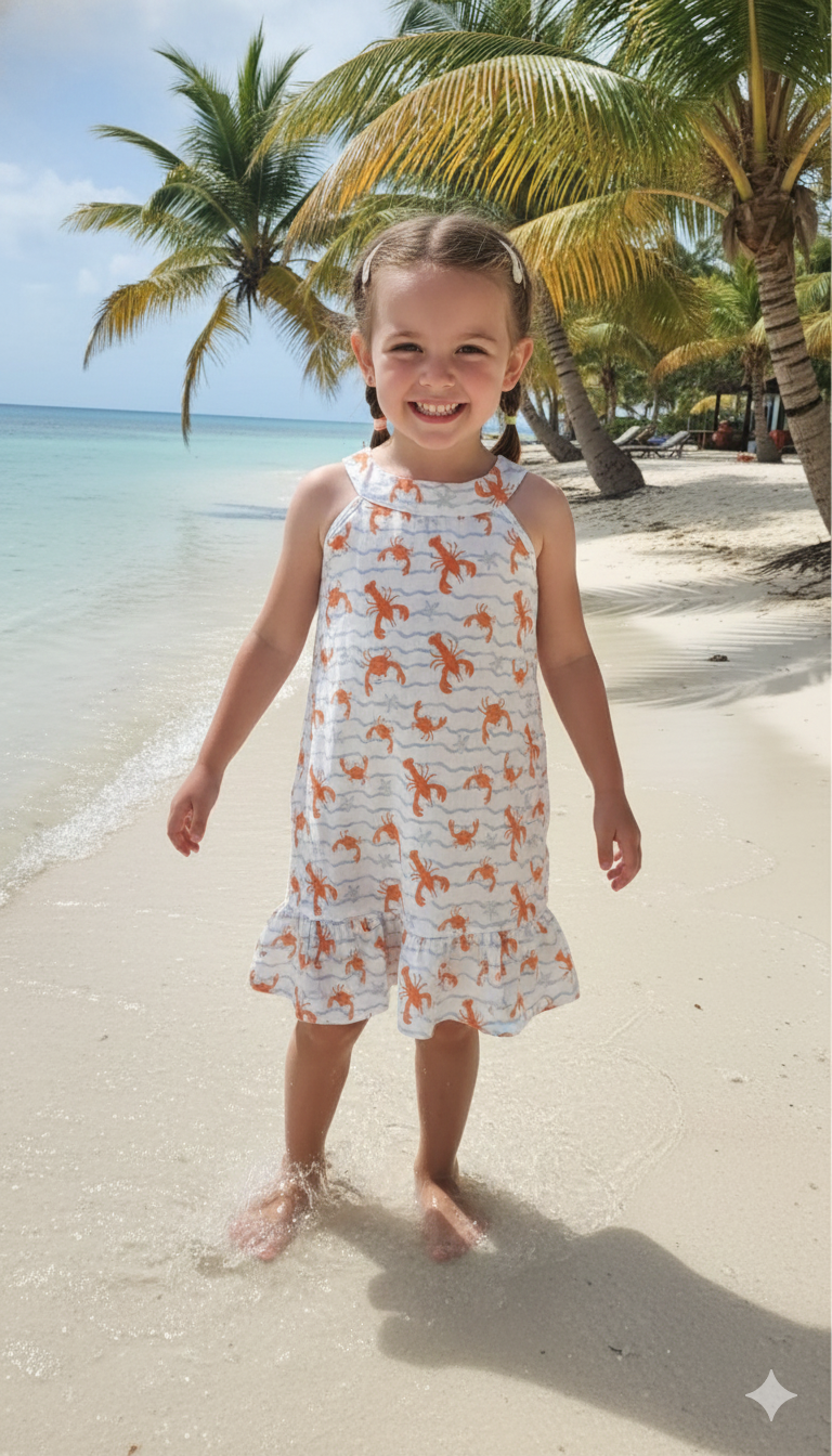 Vestido de verano para niña