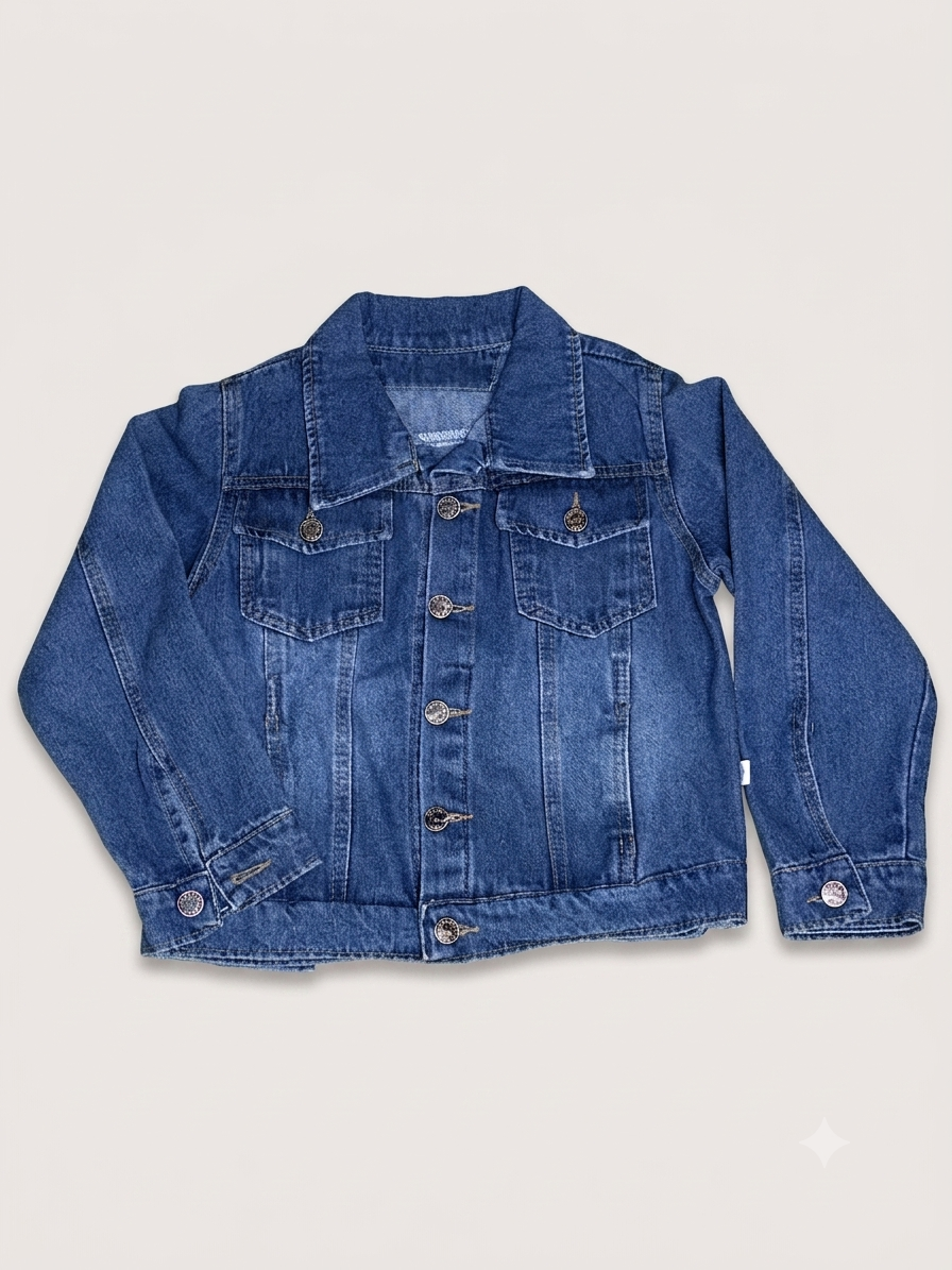 Chaqueta de jean para niño y niña