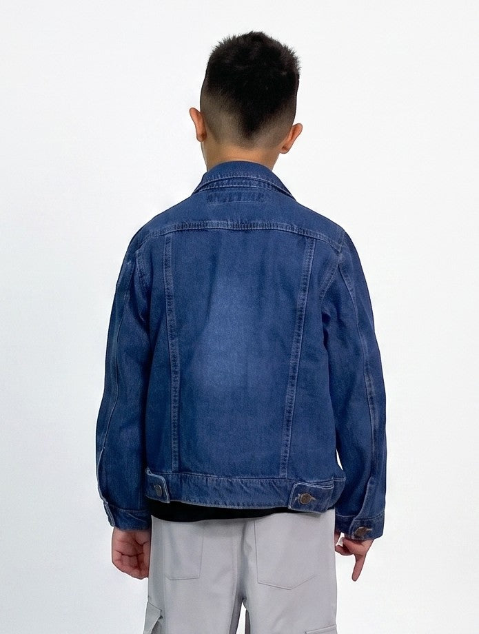 Chaqueta de jean para niño y niña