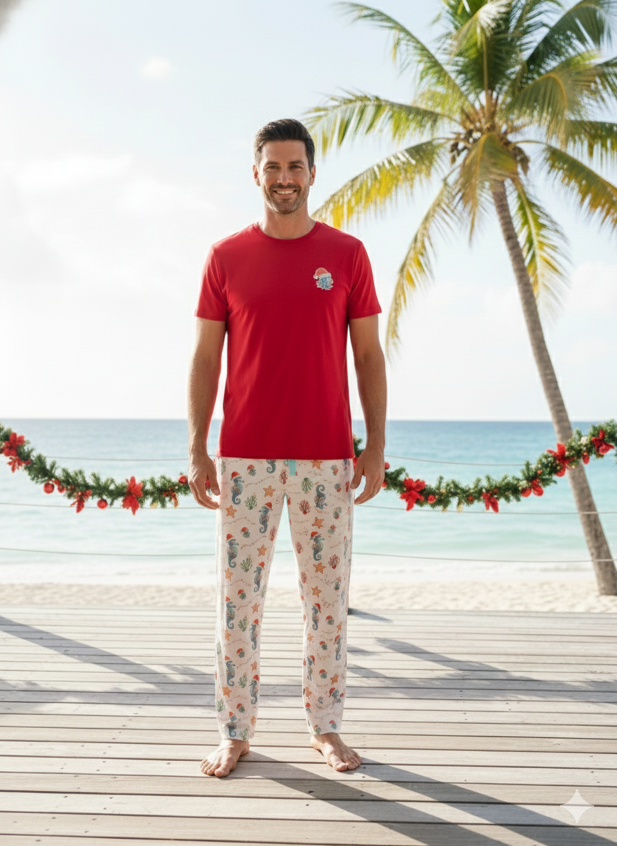 Pijama Navideña para adultos