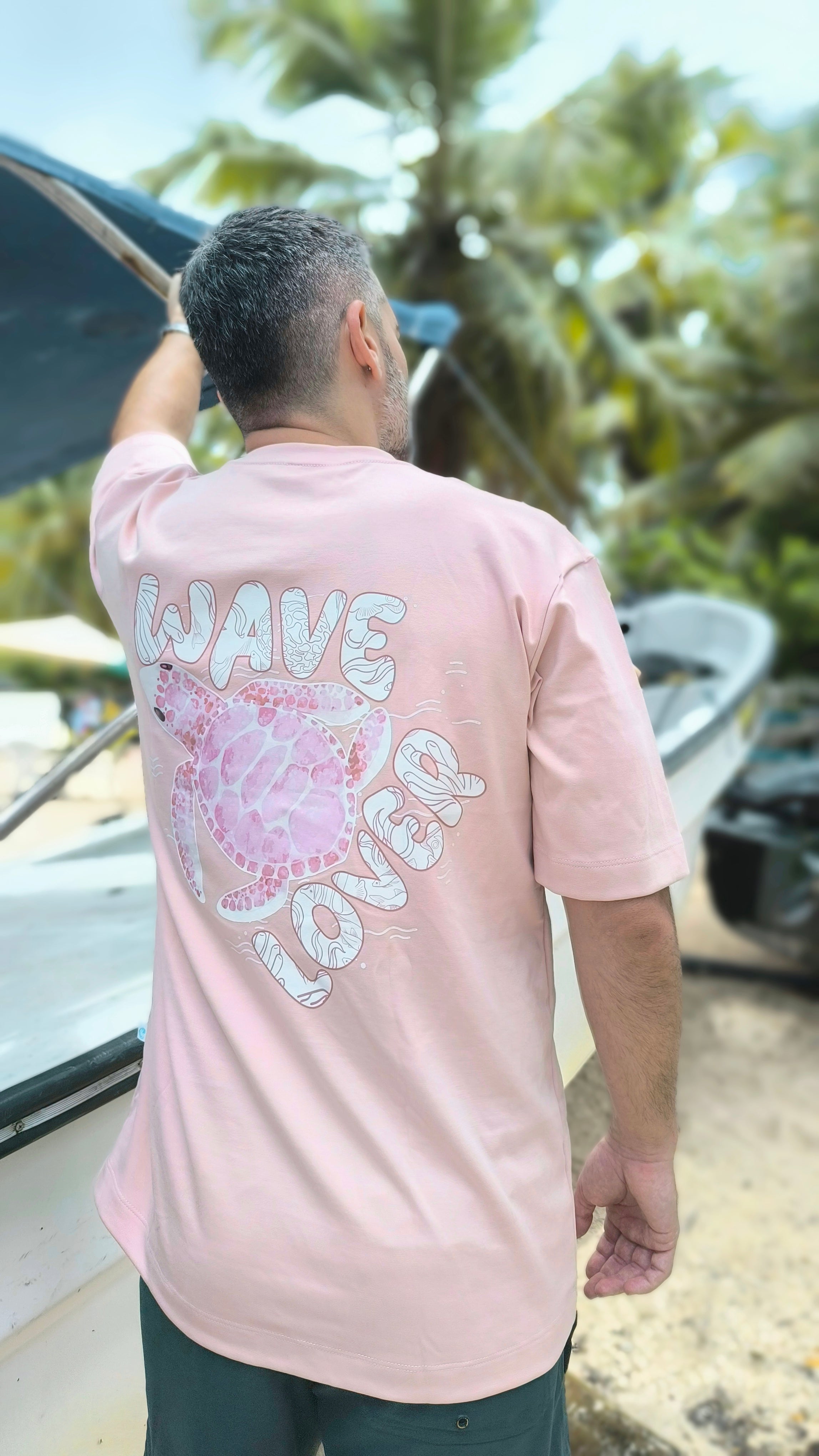 Camiseta estampada oversize