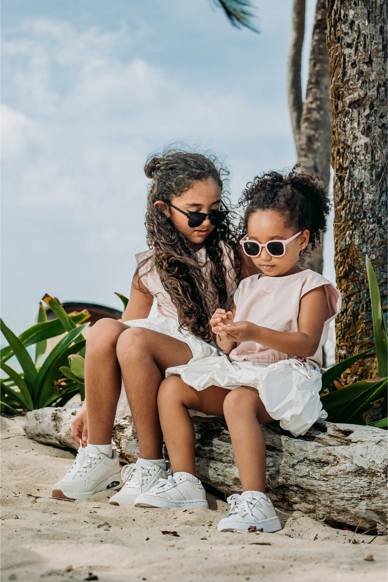 Camisa corta para niña