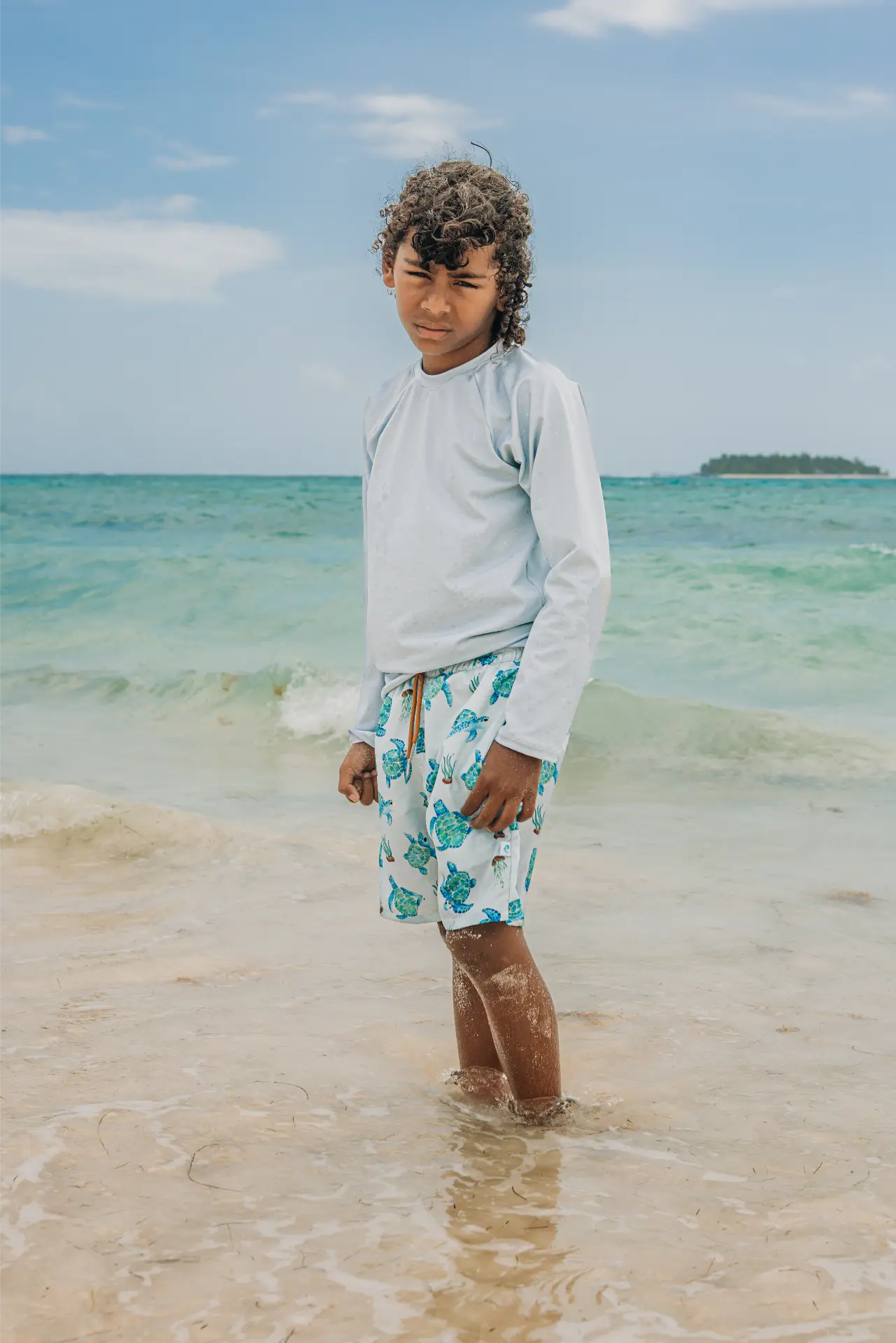 Pantaloneta de baño para Niño con protección UV